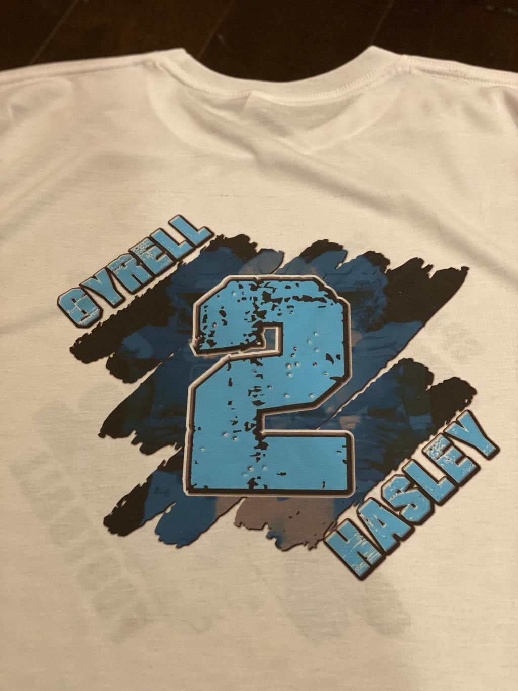 Paint Stroke Sports Shirt (Custom)
