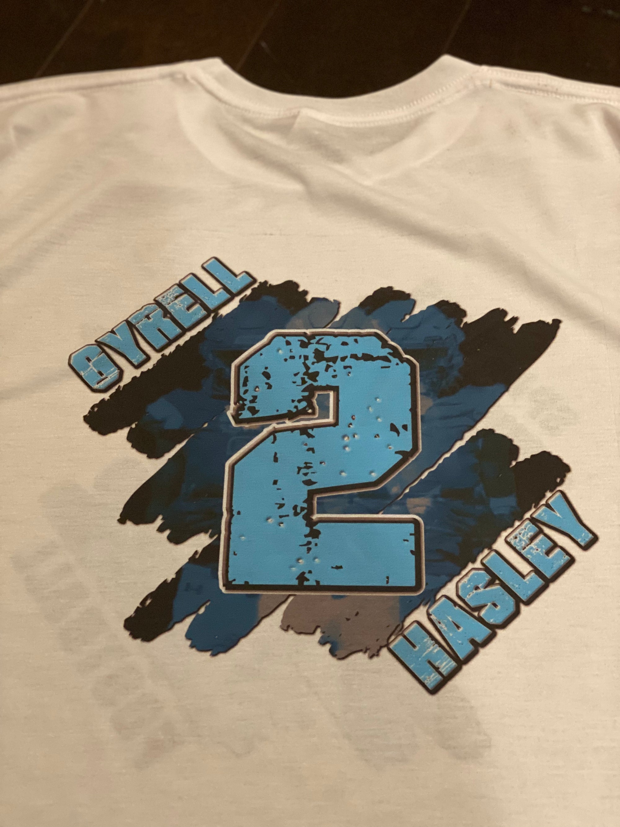 Paint Stroke Sports Shirt (Custom)