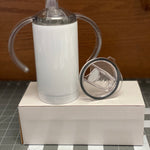 12oz Sublimation Sippy Cup (blank)