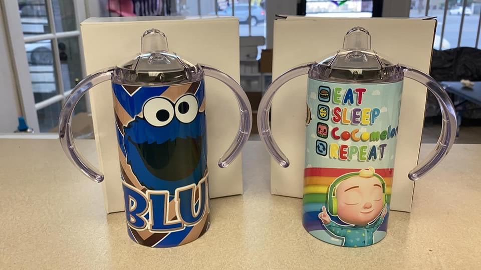 12oz Sublimation Sippy Cup (custom)