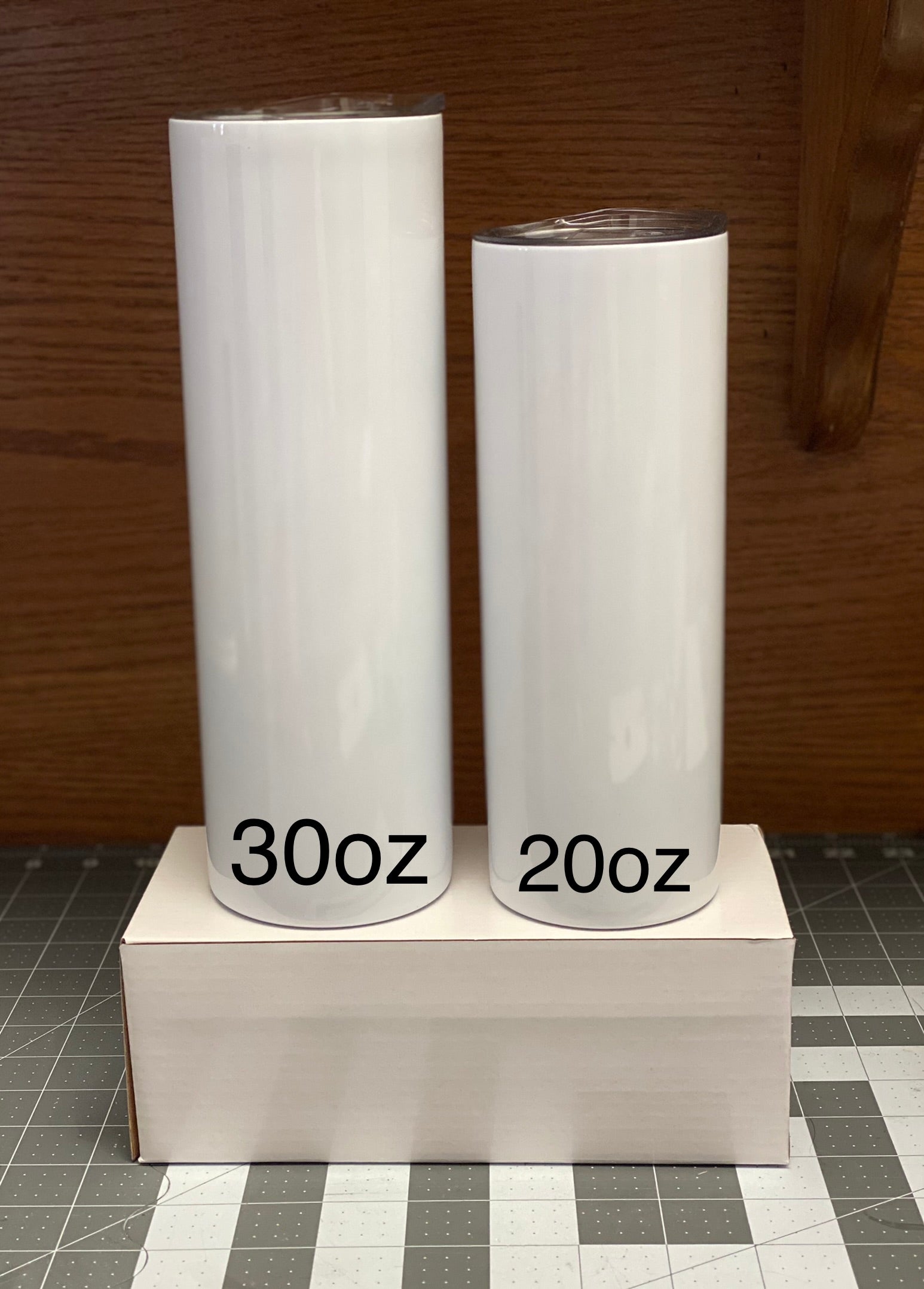 Sublimation Skinny Straight Tumbler (blank)