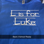 Back 2 School Shirt (custom)