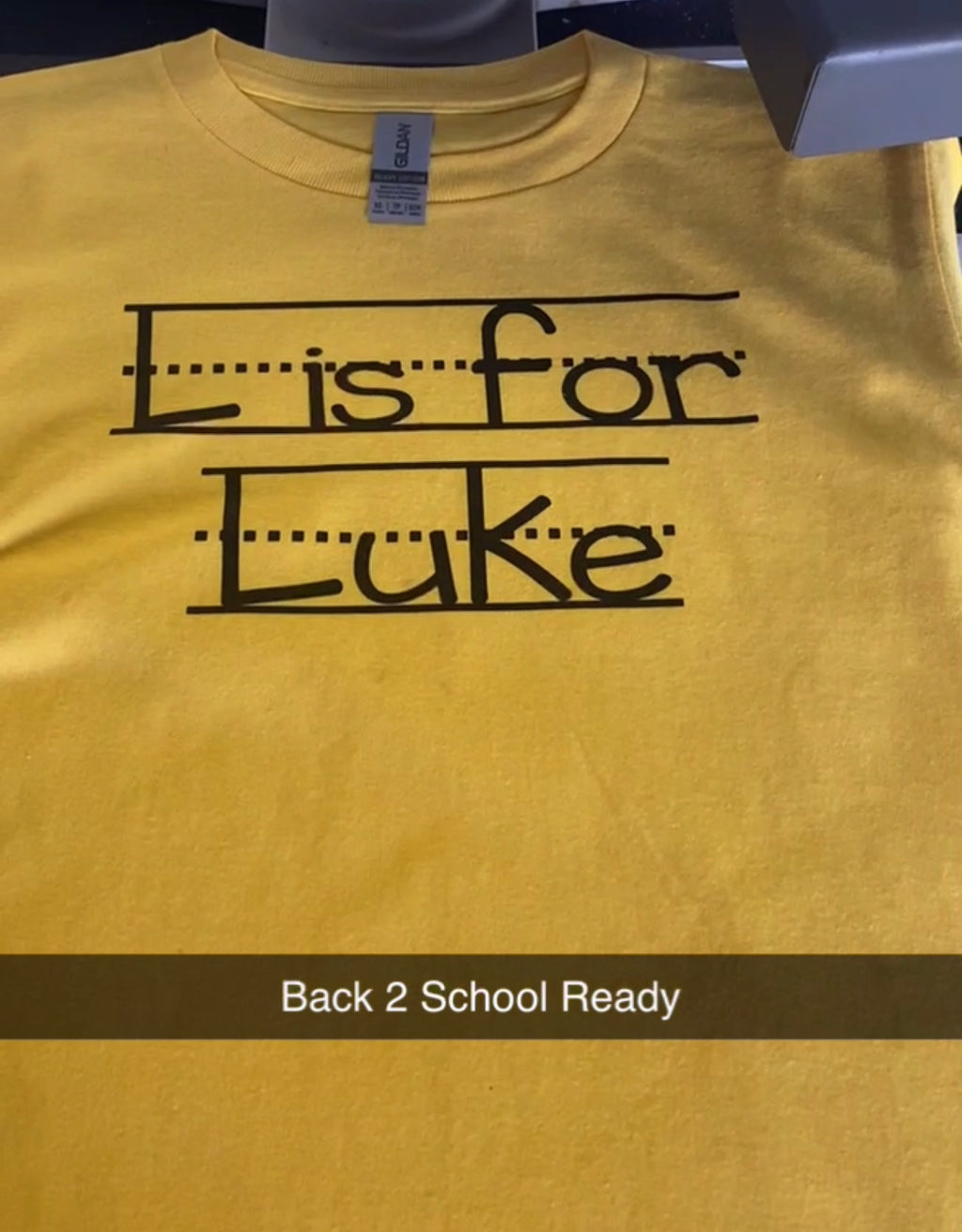 Back 2 School Shirt (custom)