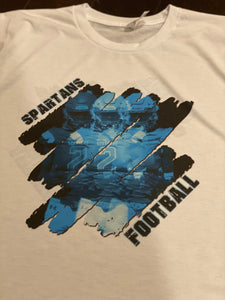 Paint Stroke Sports Shirt (Custom)