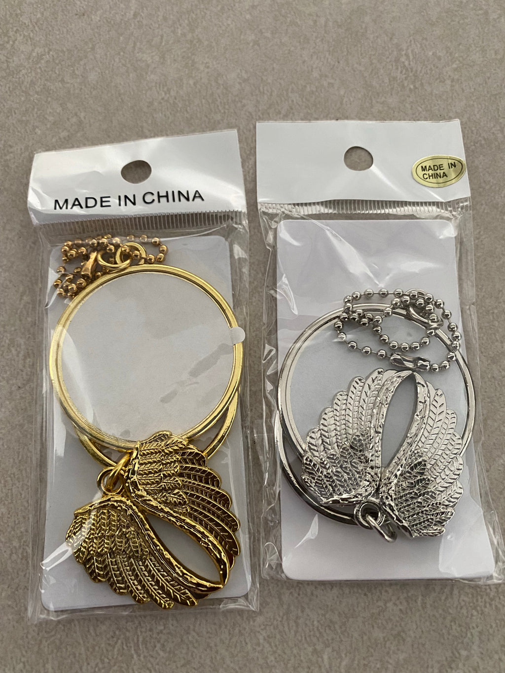 Angel Wing Ornament  (Blank)