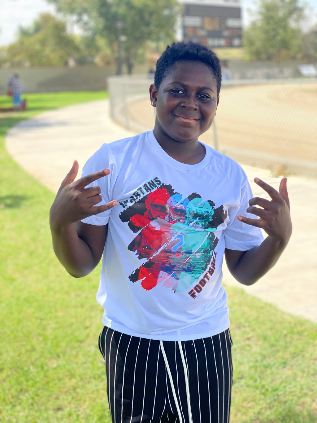 Paint Stroke Sports Shirt (Custom)