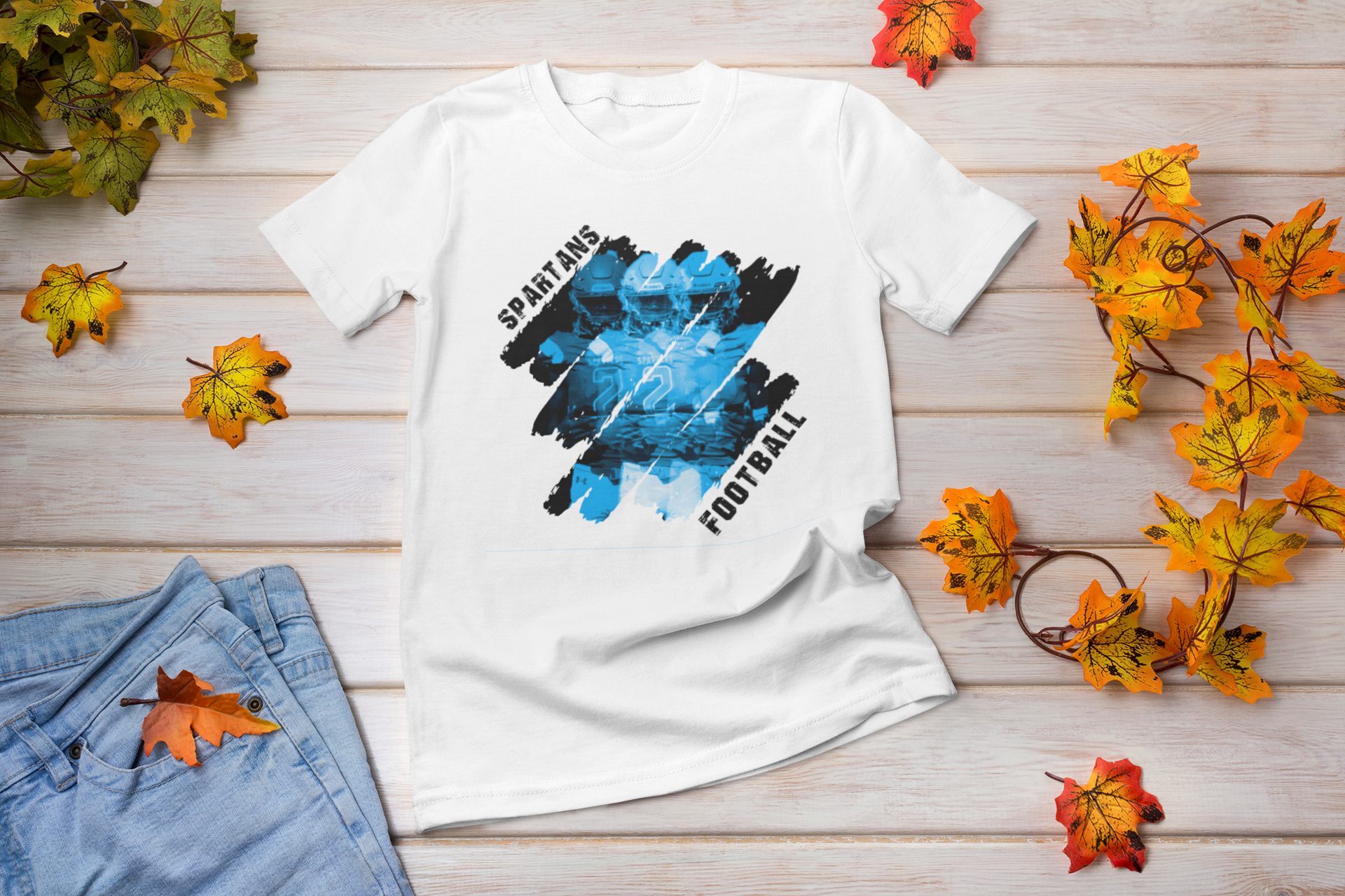 Paint Stroke Sports Shirt (Custom)