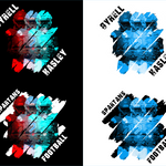 Paint Stroke Sports Shirt (Custom)