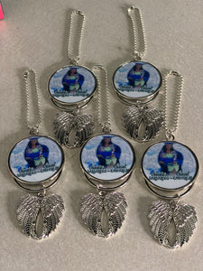 Angel Wings Ornament (custom)